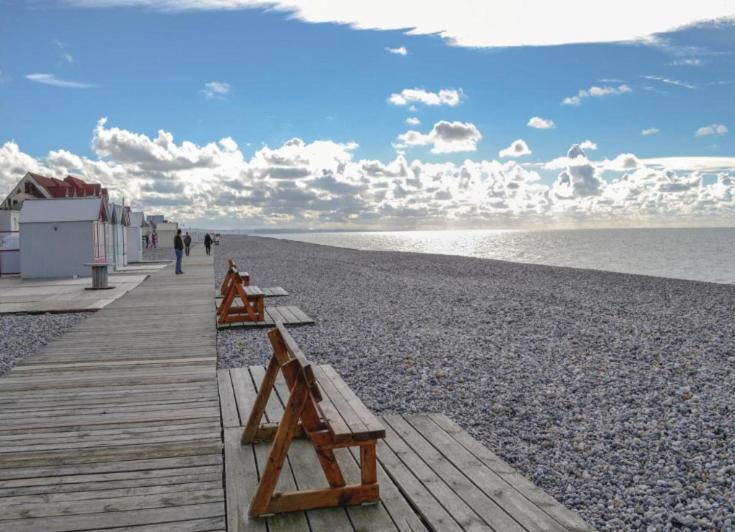 Appartement Face A La Mer 6 Personnes Cayeux-sur-Mer Exterior foto